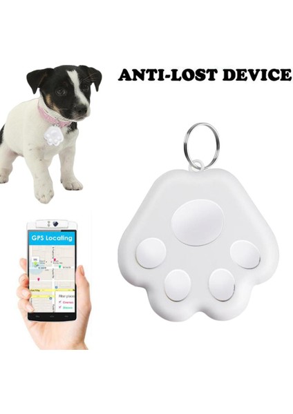 Akıllı Köpek Kedi Mini Gps Izci Cihazı Uygulaması Anti-Kayıp Bluetooth Beyaz (Yurt Dışından) fırsatları