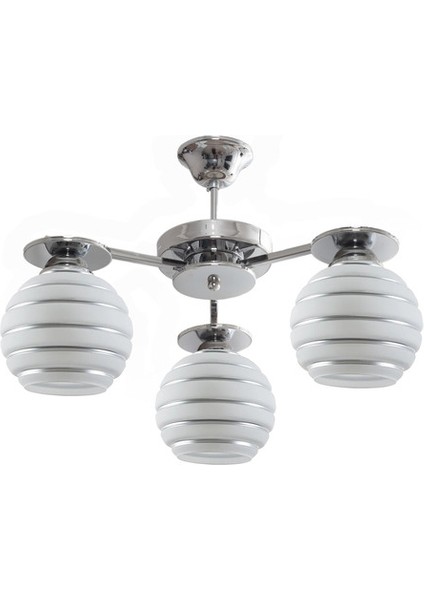 Topaç Modern Lüks Tasarim 2046 Camli 3 Lü Avi̇ze