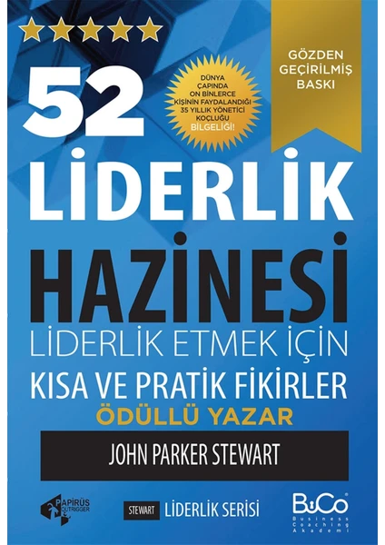 Papirüs Yayınevi 52 Liderlik Hazinesi - John Parker Stewart