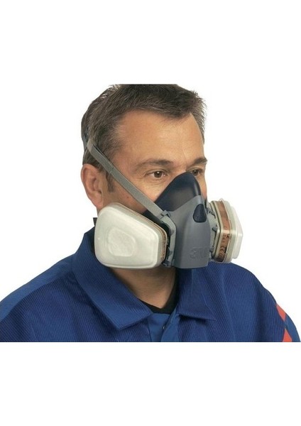 7502 Yarım Yüz Maskesi (Medium) + 3m 6051 A1 Maske Filtresi fiyatları
