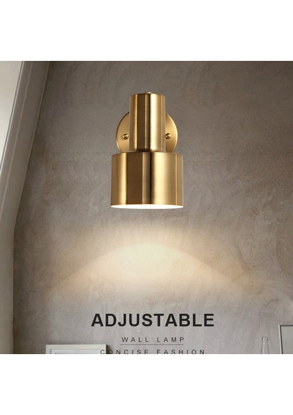 Yatak Odası Oturma Odası Koridor Duvar Lambası Balkon Duvar Lambası Yaratıcı Bakır Renk Başucu Lambası Duvar Lambası (Yurt Dışından) fiyatları