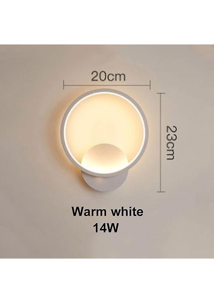 LED Duvar Lambası Kapalı Siyah ve Beyaz Duvar Lambası Basit Sanat Mural Kapalı Ev Dekorasyon Modern Başucu Duvar Lambası (1) (Yurt Dışından)