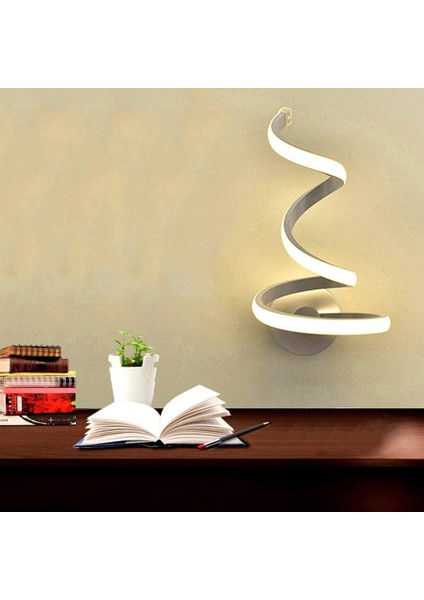Beyaz 36 W Dalga LED Duvar Işık Karartma Koridor Işık Basit Duvar Işık (Üç Renk Karartma) (Yurt Dışından) fırsatları