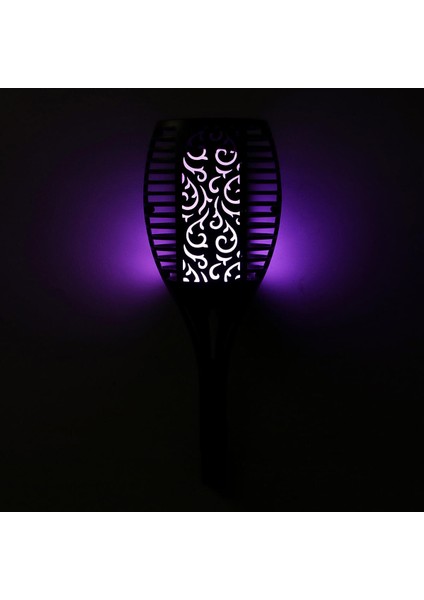 96 LED Rgb Güneş Enerjisi Torch Işık Flickering Alev Bahçe Yard Lamba Su Geçirmez (Yurt Dışından) fırsatları
