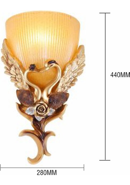 Koridor Açık Duvar Lambası LED Başucu Enerji Tasarrufu Duvar Lambası Kapalı Cam Reçine Duvar Lambası (Yurt Dışından) modelleri