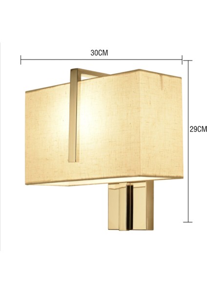 Başucu Okuma LED Duvar Lambası Paslanmaz Çelik Otel Odası Duvar Lambası (Yurt Dışından) modelleri