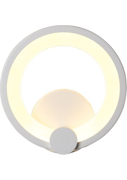 24 W Yaratıcı LED Duvar Lambası Yatak Odası Başucu Akrilik Duvar Lambası Dekoratif Lambalar (Tri-Renk Karartma) (Yurt Dışından)