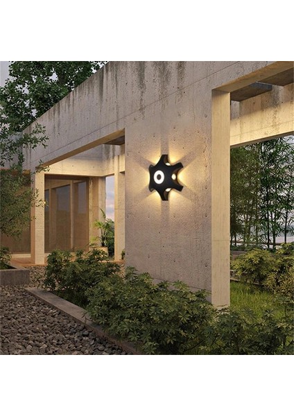 8 W Oturma Odası Duvar Lambası Yaratıcı Kişilik Merdiven Koridor Duvar Lambası Yatak Odası Tasarımcı Duvar Lambası (Sıcak Beyaz) (Yurt Dışından) indirimleri