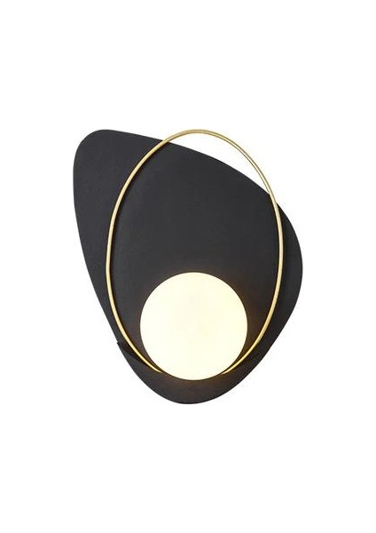 5 W Altın LED Duvar Lambası Yatak Odası Başucu Çalışma Balkon Koridor LED Duvar Lambası (Sıcak Işık) (Yurt Dışından)