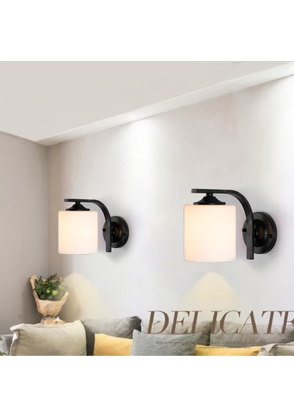 Yatak Odası Başucu Duvar Lambası Oturma Odası Arka Plan Duvar Koridor Koridor Çalışma Odası Balkon Otel B B Dekoratif Duvar Lambası (Yurt Dışından) indirimleri