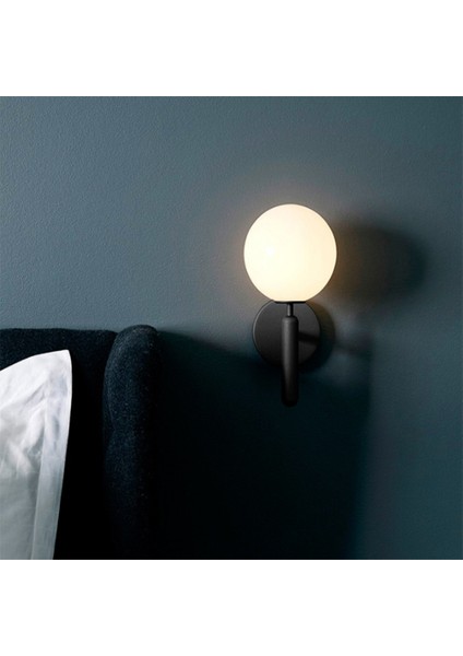 Cam Top Duvar Lambası Oturma Odası Yatak Odası Başucu Duvar Lambası Koridor Koridor Otel Homestay Dekoratif Duvar Lambası (Yurt Dışından) modelleri