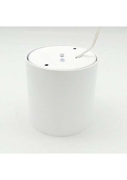 Sıva Üstü Yuvarlak Beyaz LED Spot Armatür GU10 LED Gün Işığı Ampullü modelleri
