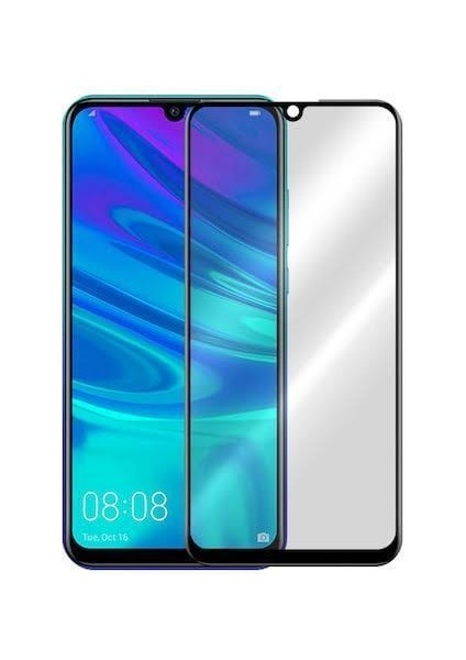 Teknoloji Cam Huawei Y7 2019 Siyah Kırılmaz Cam Ekran Koruma