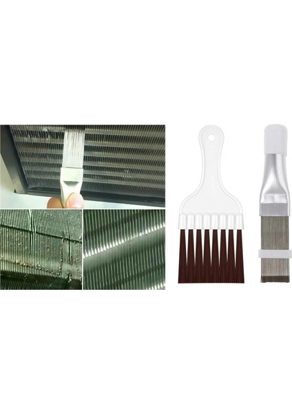 2x Klima Kondenser Fin Temizleme Fırçası Buzdolabı Bobin Temizleme ... fırsatları