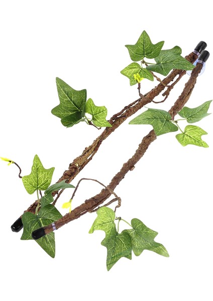 Sürüngenler Bitkiler Snake Akvaryum Teraryum Için Amfibi Habitat Hideout