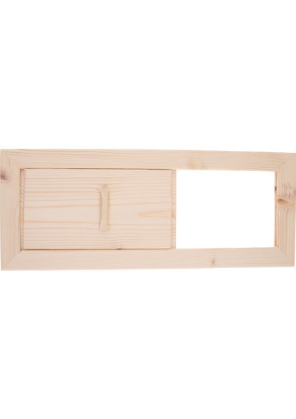 Ladin Sauna Hava Havalandırma Paneli, 13X5.1 Inç, Sauna Aksesuarları