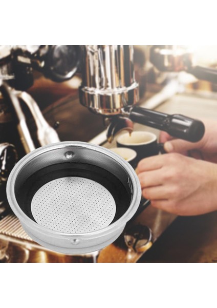 Kahve Makineleri Filtre Siyah Bpa Içermeyen Yeniden Kullanılabilir Yıkanabilir Toz Sepet 1 Veya 2 Su Bardağı -, Çap 51MM 1 Su Bardağı