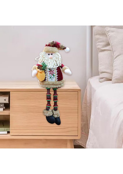 Noel Süsler Bebek Masa Centerpiece Için Noel Festivali Çocuk Hediye Oyuncak Noel Baba