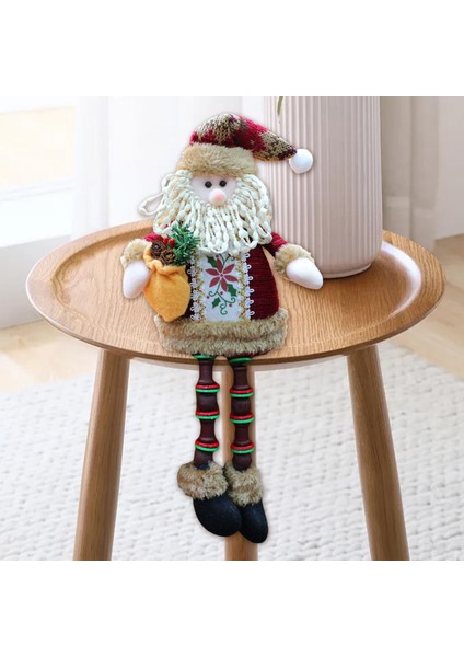 Noel Süsler Bebek Masa Centerpiece Için Noel Festivali Çocuk Hediye Oyuncak Noel Baba