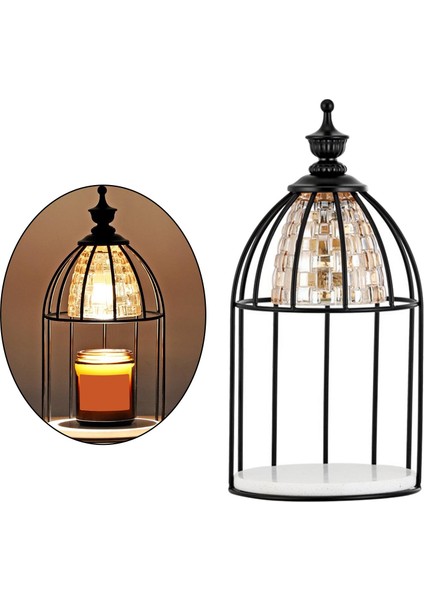 Mum Isıtıcı Lamba Elektrikli Koku Yağ Balmumu Eriyik Isıtıcı Lamba Fener Siyah indirimleri