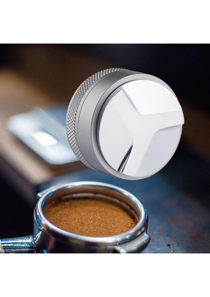 Kahve Distribütörü Kahve Sabit Seader Gevşek Dağıtılmış El Tampers 53MM Gri modelleri