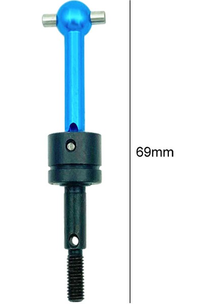 4 Adet Metal Tahrik Milleri Cvd 53792 Tt-01 Tt-02 TT02 TA04 1/10 Rc Araba Mavi(Yurt Dışından)