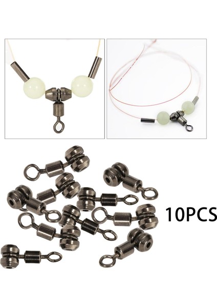 10 Adet Bilyalı Rulman Balıkçılık Döner Konnektörler Alışveriş Merkezi Paslanmaz Çelik S Mücadele(Yurt Dışından) modelleri