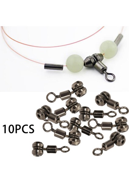 10 Adet Bilyalı Rulman Balıkçılık Döner Konnektörler Alışveriş Merkezi Paslanmaz Çelik S Mücadele(Yurt Dışından) indirimleri