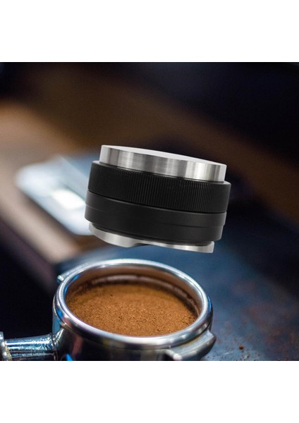 Çift Taraflı Kahve Kurcalama Üç Açılı Eğim ve Barista Araçları Için Düz Taban 58MM