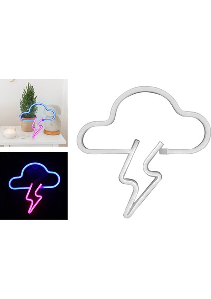 Noel Partisi LED Neon Burcu Gece Işık Duvar Lambası Çocuklar Yatak Odası Bar Dekor Mavi Bulut(Yurt Dışından) modelleri