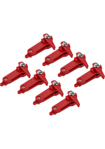 8 x Güç Kavrama Artı Downrigger Outrigger Snap Release Klip