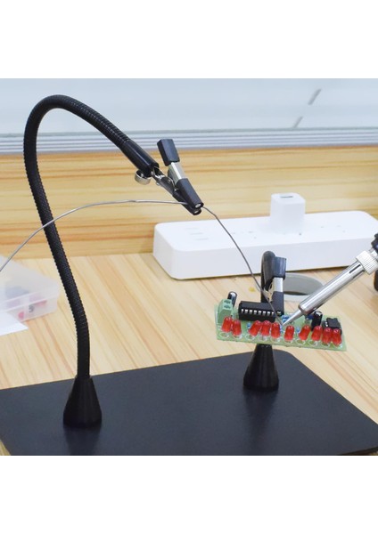 Kuyumcular Model Maker Çalışma Istasyonu Timsah Tutucu Pcb Kurulu Sabit Klipler 2 Ortak Boru + 2 Klip