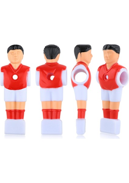 22 Parça Langırt Adam Masa Futbol Adam Oyuncu Yedek Parçalar Kırmızı ve Mavi(Yurt Dışından)