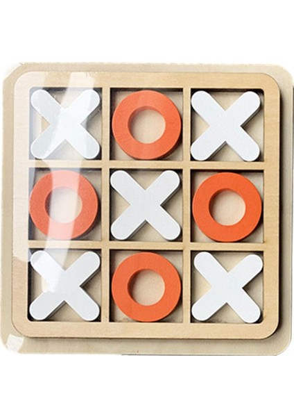 Ahşap Tic Tac Toe Eğlence Tahta Oyunu Ev Için Akıllı Klasik Masa fiyatları
