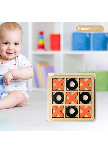Ahşap Tic Tac Toe Eğlence Tahta Oyunu Ev Için Akıllı Klasik Masa modelleri