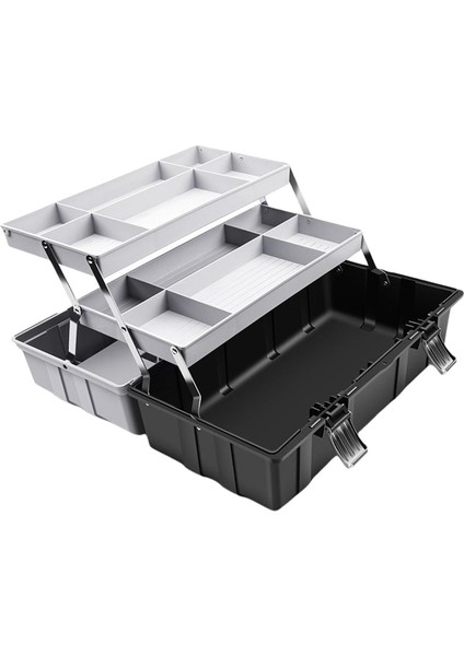 1 Parça Aracı Kutusu Kolu Organizatör Hizmeti Onarım Ev Araba 3 Katmanlar Için Kilitlenebilir