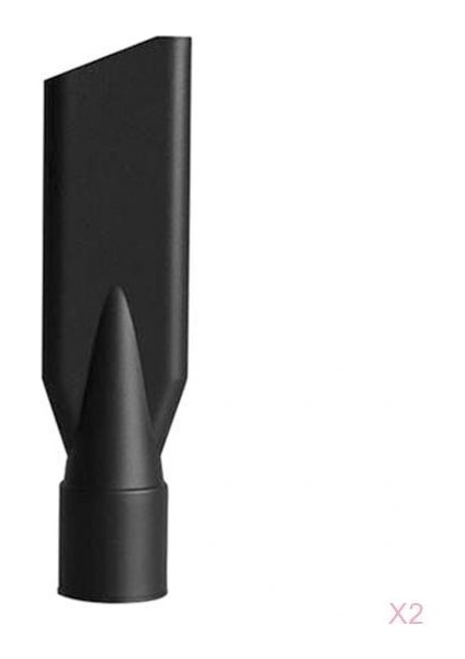 2 Adet Elektrikli Süpürge Emme Kafası Düz ​​ağız Bağlantı Aksesuarları