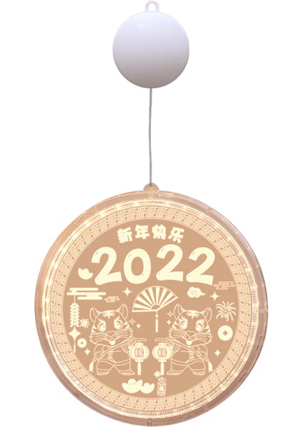 LED Dize Yeni Yıl Asılı Işık Parlayan 3D Düğün Yard Dekorasyon Için 24X48 cm(Yurt Dışından)