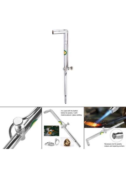 Takı Yapımı Ekipmanları Ateşleme Kılavuzu Küçük Kaynak Tabancası Tool Kit Için Ev Gümüş Orta(Yurt Dışından)