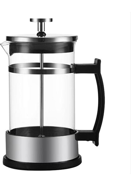 4x Paslanmaz Cam Fransız Basın Çay Espresso Kahve Makinesi Carafe 12 Oz 1-2cup fırsatları