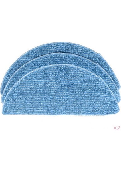 6 Adet Mop Bezi Ilife V5 V5S X3 V3 V3S V5PRO Için Elektrikli Süpürgeyi Değiştirin