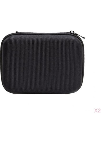 2 Adet Elektronik Aksesuar USB Kablosu Seyahat Organizatör Dijital Saklama Çantası Kılıfı (Yurt Dışından)
