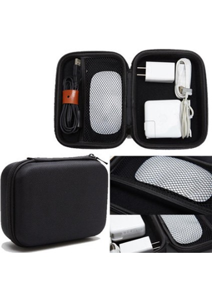 2 Adet Elektronik Aksesuar USB Kablosu Seyahat Organizatör Dijital Saklama Çantası Kılıfı (Yurt Dışından) fiyatları