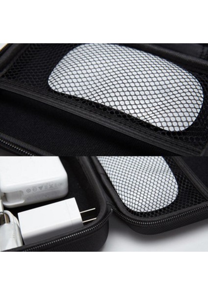 2 Adet Elektronik Aksesuar USB Kablosu Seyahat Organizatör Dijital Saklama Çantası Kılıfı (Yurt Dışından) indirimleri