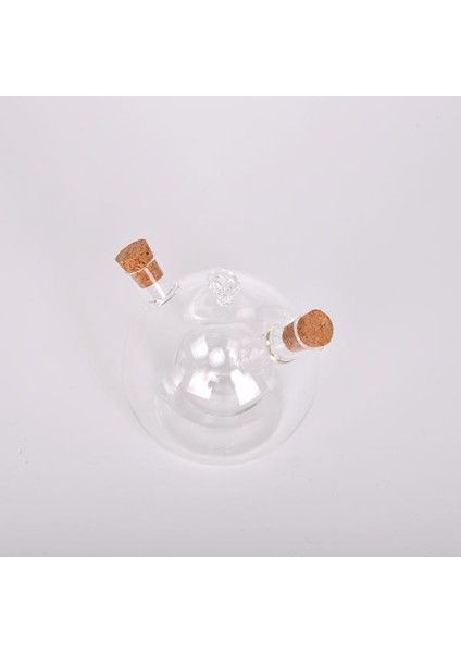 2 Çıkışlar Cam Zeytinyağı Kavanoz Sirke Dağıtım Şişe Pot Mutfak Sosu X5