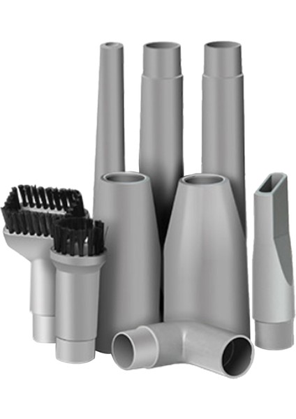 11 Adet / Takım Vakum Bağlantı Aksesuarları Meme Başları Fırça Tüp Konnektörü modelleri