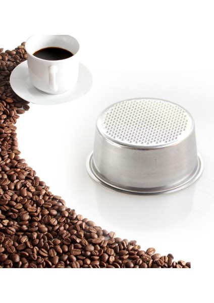2x 51MM Paslanmaz Çelik Delonghi Için Basınçsız Kahve Filtresi Sepeti