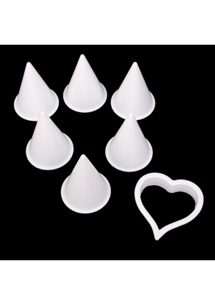 7 Calla Lily Çiçekler Kümesi Eski Modelleme Kesici Sugarcraft Dekorasyon fiyatları