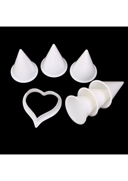 7 Calla Lily Çiçekler Kümesi Eski Modelleme Kesici Sugarcraft Dekorasyon modelleri