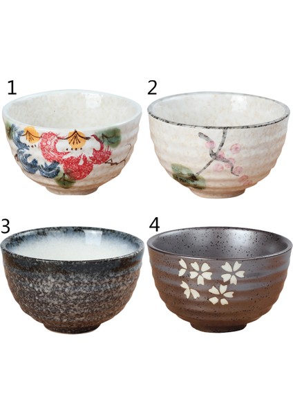 2 Paket Çay Töreni Matcha Kase Yeşil Çay Tozu Seramik Teamware Sakura